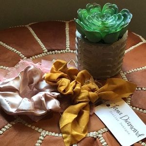 Stellar Designs Hair Scrunchies Set of 2